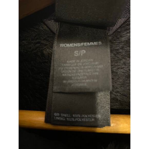 The North Face Women’s Black Osito Full Zip Fleece Jacket Coat Small Hiking - Picture 3 of 16